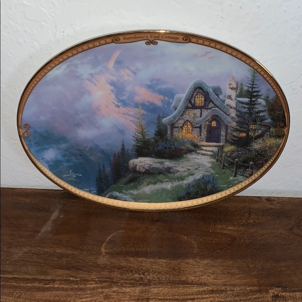 Thomas Kincade Rainbow’s End Cottage